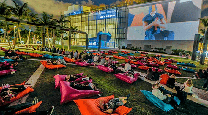 Image of an Art Basel Week Viewing experience